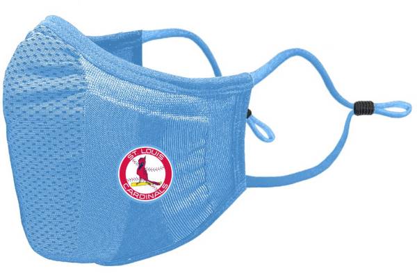 Levelwear Adult St. Louis Cardinals Blue Retro Logo Guard 3 Face Covering