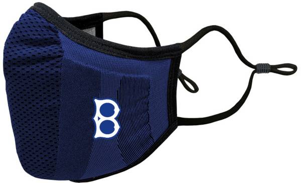 Levelwear Adult Brooklyn Dodgers Blue Retro Logo Guard 3 Face Covering