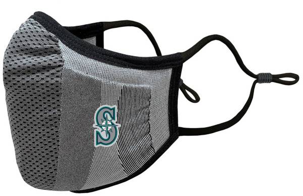 Levelwear Adult Seattle Mariners Grey Guard 3 Face Covering