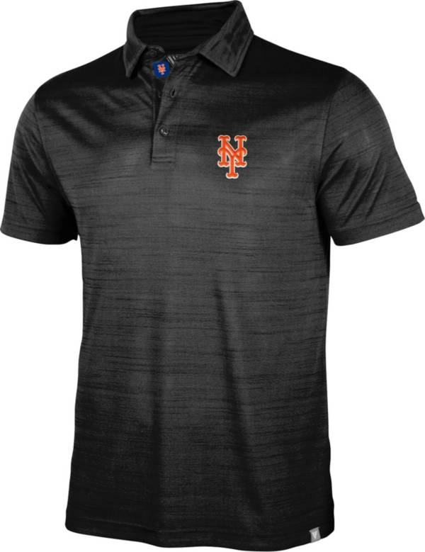 Levelwear Men's New York Mets Black Sway Polo