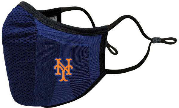 Levelwear Adult New York Mets Blue Retro Logo Guard 3 Face Covering