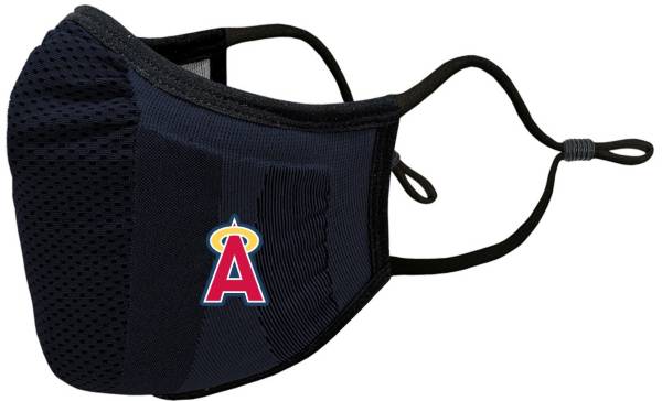 Levelwear Adult Los Angeles Angels Navy Retro Logo Guard 3 Face Covering