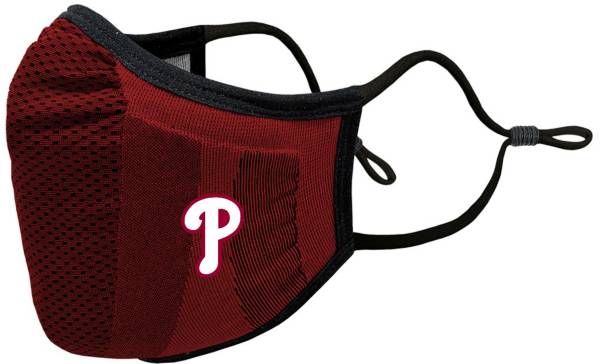 Levelwear Adult Philadelphia Phillies Red Guard 3 Face Covering