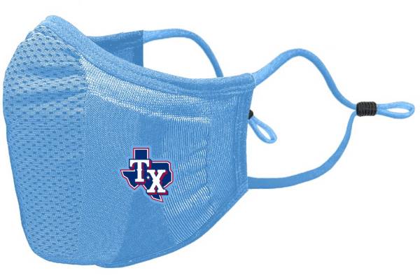 Levelwear Adult Texas Rangers Blue Guard 3 Face Covering