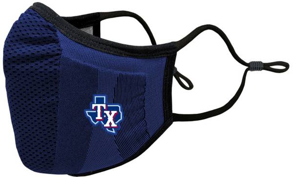 Levelwear Adult Texas Rangers Navy Guard 3 Face Covering product image