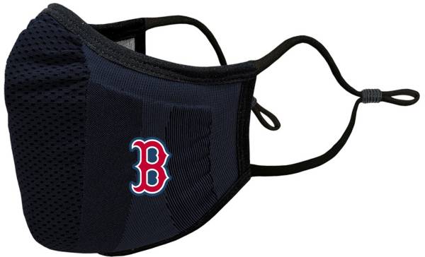 Levelwear Adult Boston Red Sox Navy Guard 3 Face Covering