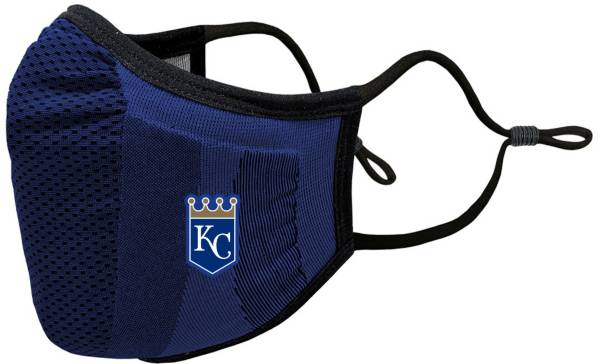 Levelwear Adult Kansas City Royals Navy Guard 3 Face Covering