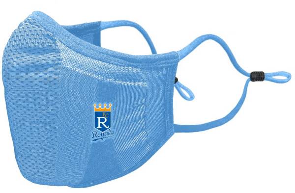 Levelwear Adult Kansas City Royals Blue Retro Logo Guard 3 Face Covering