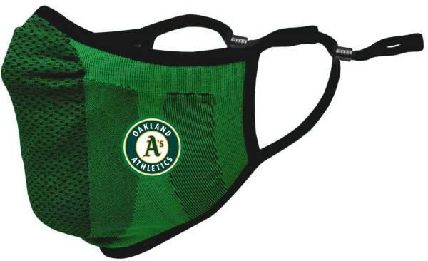 Levelwear Adult Oakland Athletics Green Guard 3 Face Covering