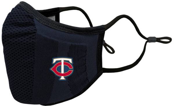 Levelwear Adult Minnesota Twins Navy Guard 3 Face Covering