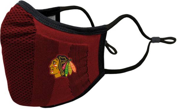 Levelwear Adult Chicago Blackhawks Guard 3 Red Face Mask