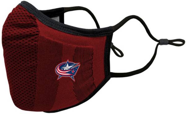 Levelwear Adult Columbus Blue Jackets Guard 3 Red Face Mask