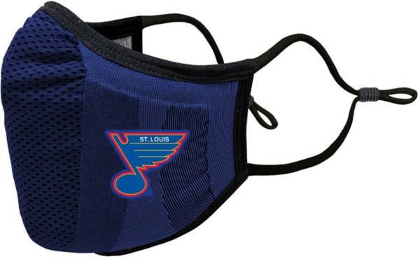 Levelwear Adult St. Louis Blues Vintage Guard 3 Royal Face Mask