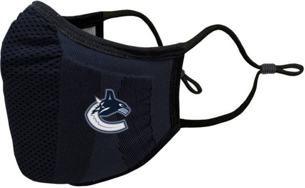 Levelwear Adult Vancouver Canucks Guard 3 Navy Face Mask