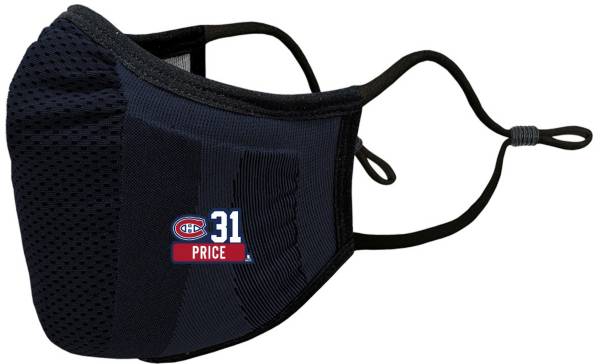 Levelwear Adult Montreal Canadiens Guard 3 Carey Price #31 Navy Face Mask