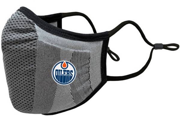 Levelwear Adult Edmonton Oilers Guard 3 Gray Face Mask