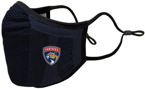 Levelwear Adult Florida Panthers Guard 3 Navy Face Mask