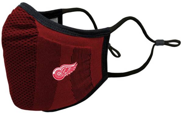 Levelwear Adult Detroit Red Wings Guard 3 Red Face Mask