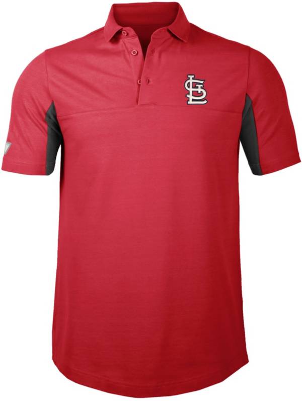 Levelwear Men's St. Louis Cardinals Red Rival Insignia Core Polo