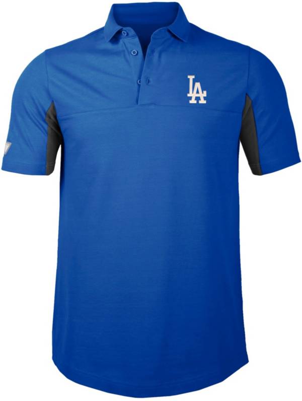 Levelwear Men's Los Angeles Dodgers Royal Rival Insignia Core Polo