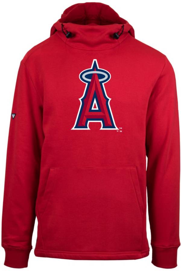 Levelwear Men's Los Angeles Angels Red Shift Core Full Front Hoodie ...