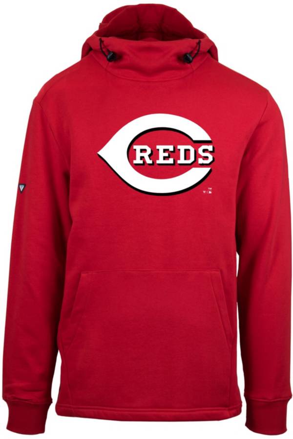 Levelwear Men's Cincinnati Reds Red Shift Core Full Front Hoodie