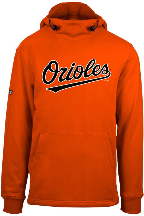 Levelwear Men's Baltimore Orioles Orange Shift Core Full Front Hoodie ...