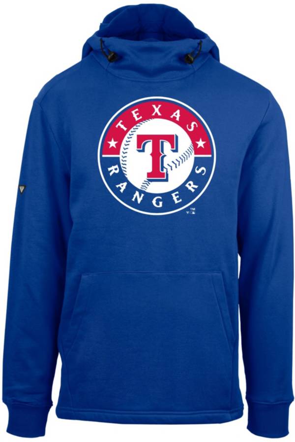 Levelwear Men's Texas Rangers Royal Shift Core Full Front Hoodie