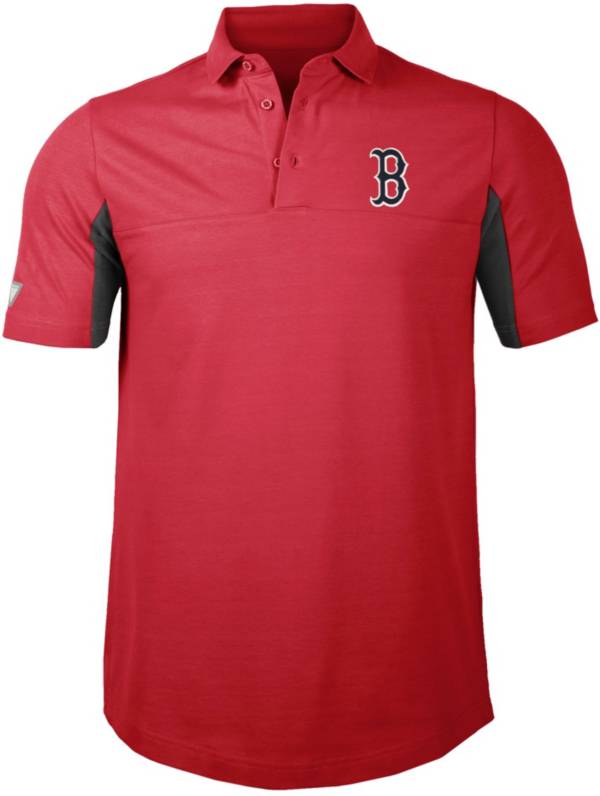 Levelwear Men's Boston Red Sox Red Rival Insignia Core Polo