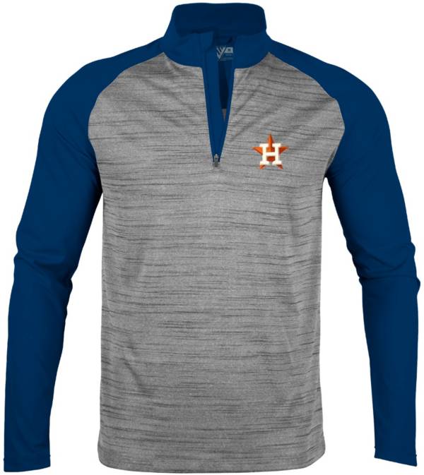 Levelwear Men's Houston Astros Grey Vandal Insignia Core 1/4 Zip Shirt product image