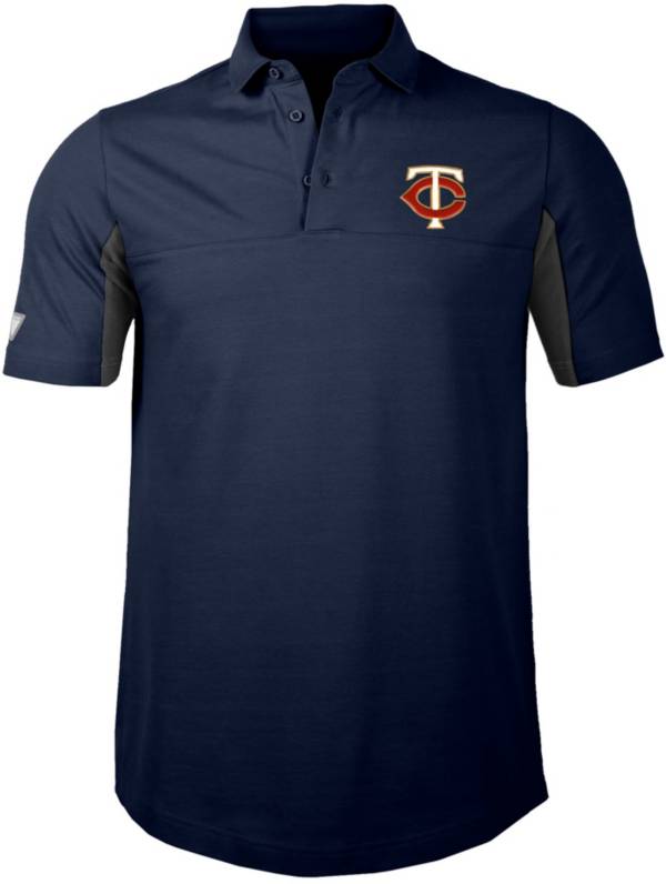 Levelwear Men's Minnesota Twins Navy Rival Insignia Core Polo