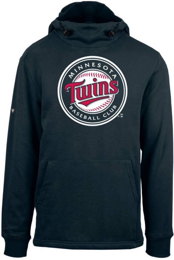 Levelwear Men's Minnesota Twins Navy Shift Core Full Front Hoodie