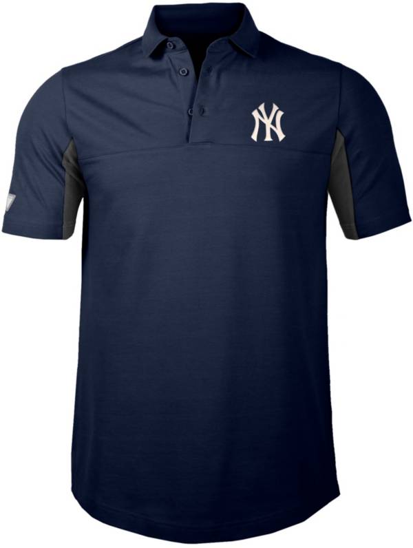 Levelwear Men's New York Yankees Navy Rival Insignia Core Polo