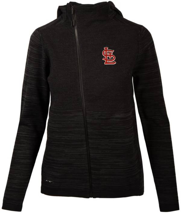 Levelwear Women's St. Louis Cardinals Charcoal Cora Insignia Core Full Zip Jacket