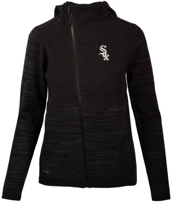 Levelwear Women's Chicago White Sox Charcoal Cora Insignia Core Full Zip Jacket