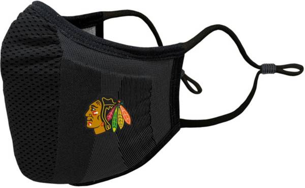 Levelwear Youth Chicago Blackhawks Guard 3 Black Face Mask