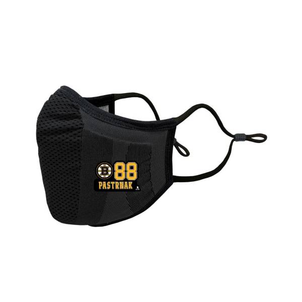 Levelwear Youth Boston Bruins David Pastrnak #88 Guard 3 Black Face Mask