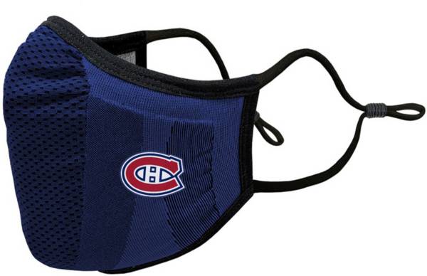 Levelwear Youth Montreal Canadiens Guard 3 Navy Face Mask