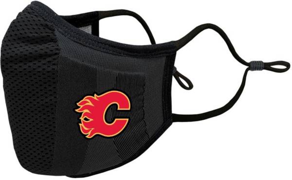 Levelwear Youth Calgary Flames Guard 3 Black Face Mask