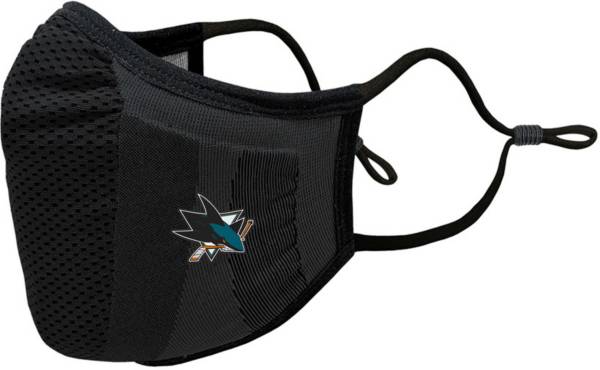 Levelwear Youth San Jose Sharks Guard 3 Black Face Mask