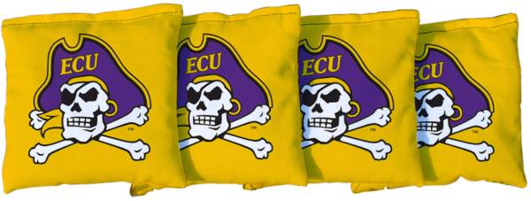 Victory Tailgate East Carolina Pirates Yellow Cornhole Bean Bags