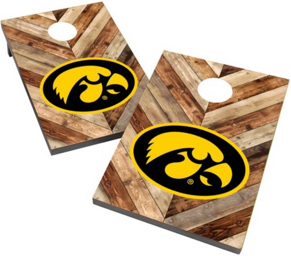 Victory Tailgate Iowa Hawkeyes 2' x 3' Solid Wood Cornhole Boards product image