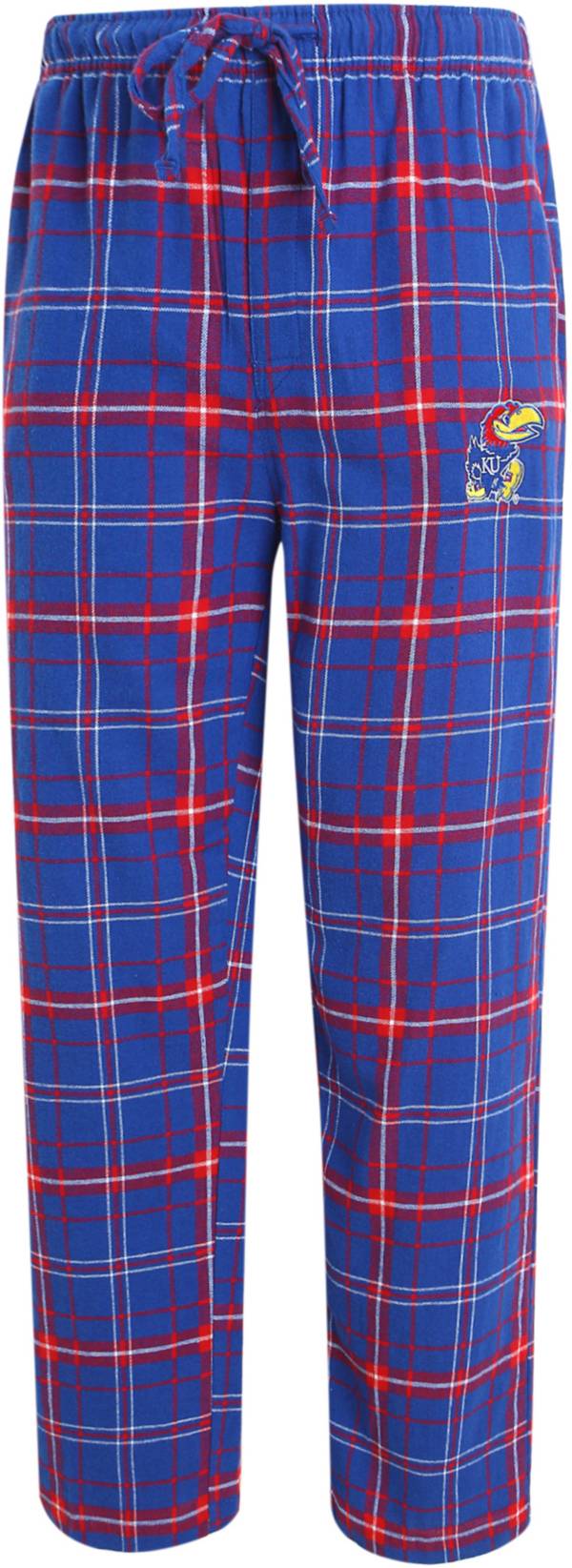 Profile Varsity Men's Kansas Jayhawks Blue Plaid Sleep Pants – Big and Tall