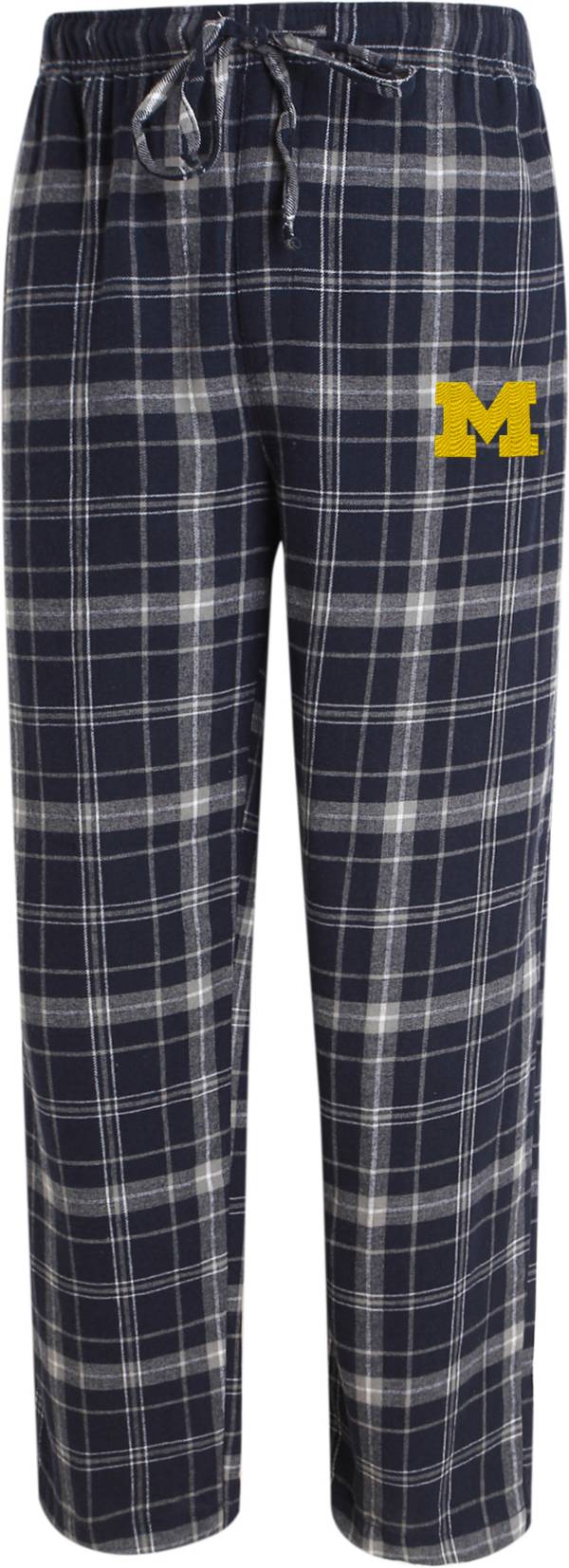 Profile Varsity Men's Michigan Wolverines Blue Plaid Sleep Pants – Big and Tall