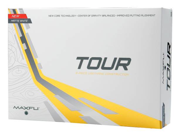 Maxfli Tour Matte White Golf Balls