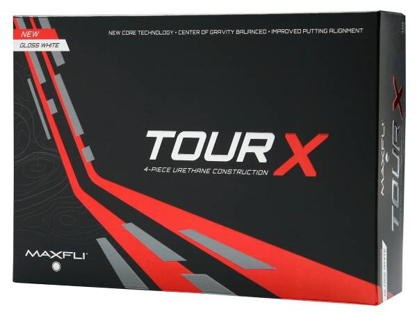 Maxfli Tour X Gloss White Golf Balls product image