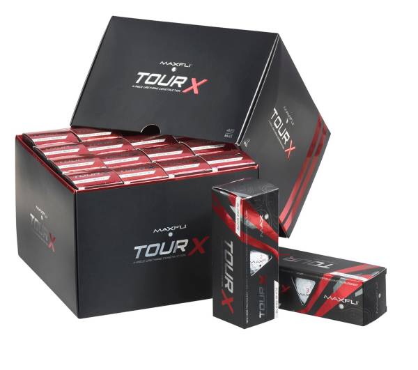 Maxfli Tour X Gloss White Golf Balls - 48 Pack