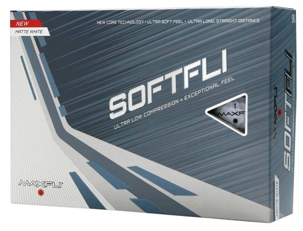 Maxfli 2021 Softfli Matte White Golf Balls product image