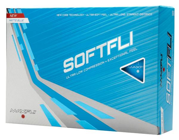 Maxfli 2021 Softfli Matte Blue Golf Balls