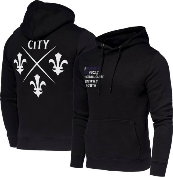 Sport Design Sweden Louisville City FC Logo Black Pullover Hoodie